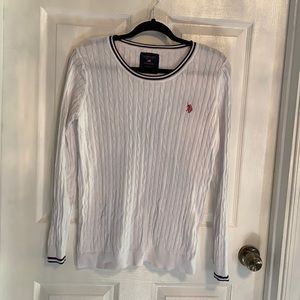 U.S. Polo Assn. Mini Cable Sweater